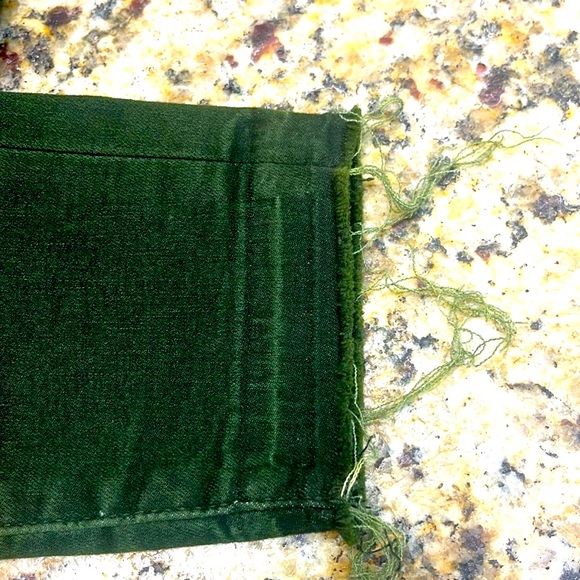 Articles of Society raw hem skinny ankle jeans in olive green size 25 - Picture 6 of 10